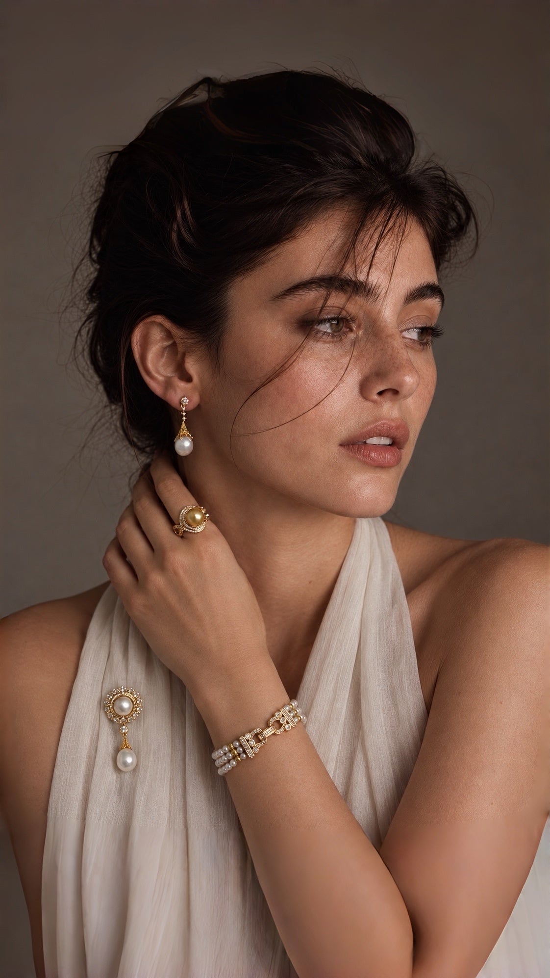 NINEMOO pearl jewellery styling