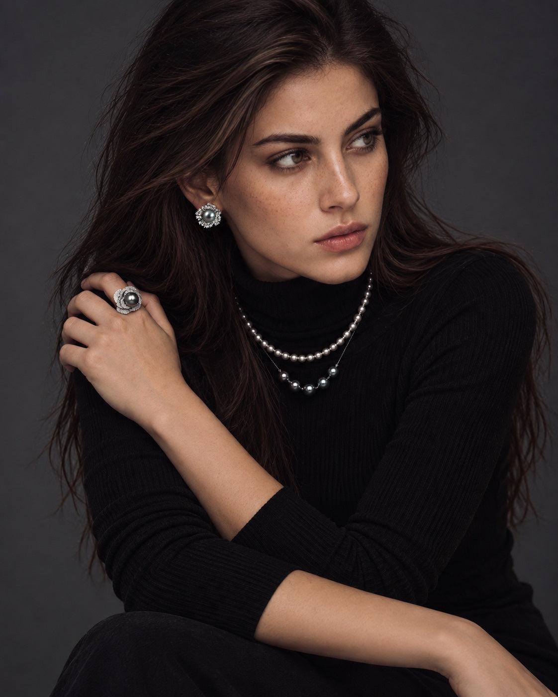 NINEMOO pearl jewellery styling