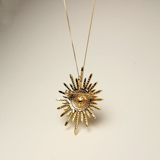 Solar Radiance Brooch-Pendant by NINEMOO – product view 6