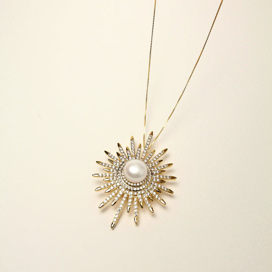 Solar Radiance Brooch-Pendant by NINEMOO – product view 7