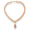 Sophisticated Pearl Christmas Tree Necklace by NINEMOO – product image