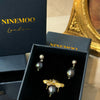 Sovereign Pearl Bee Brooch by NINEMOO – product view 12