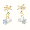 Starry Coconut Pearl Earrings by NINEMOO – product image