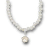 Starry Pearl Sterling Silver Necklace by NINEMOO – detail view