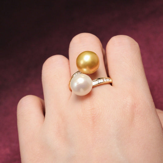 Still Life Pearl Ring by NINEMOO – detail view