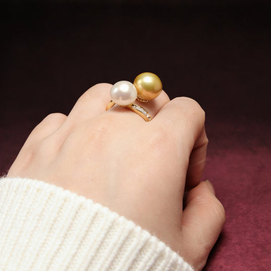 Still Life Pearl Ring by NINEMOO – product view 5