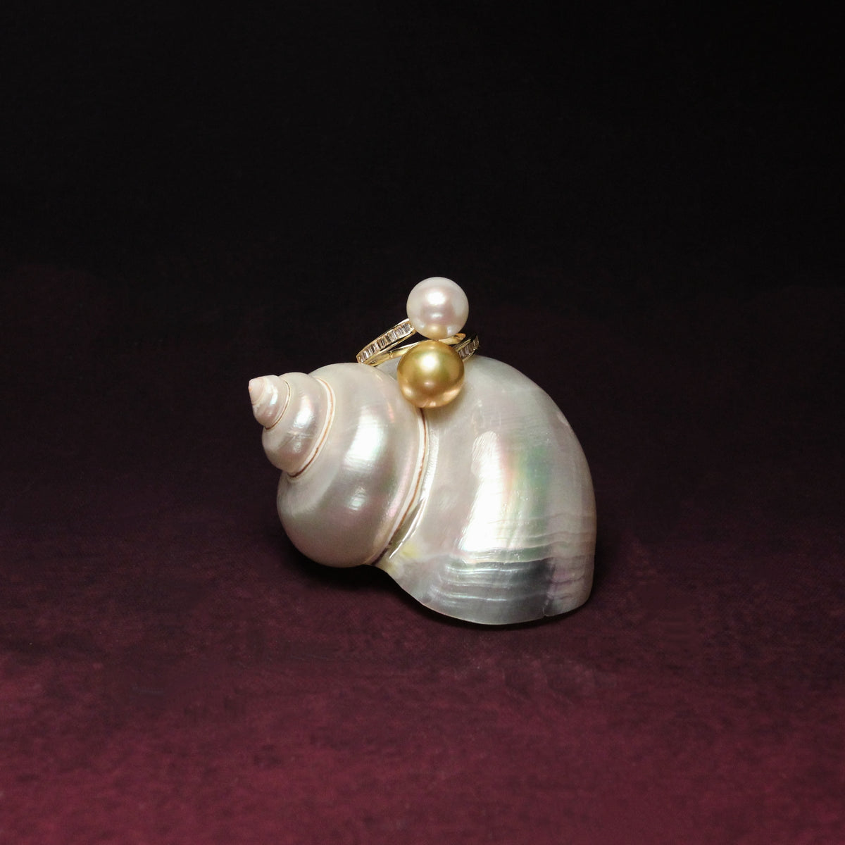 Still Life Pearl Ring by NINEMOO – product view 9