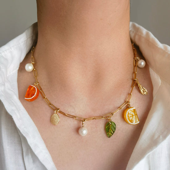 Citrus Garden Necklace by NINEMOO – alternate view
