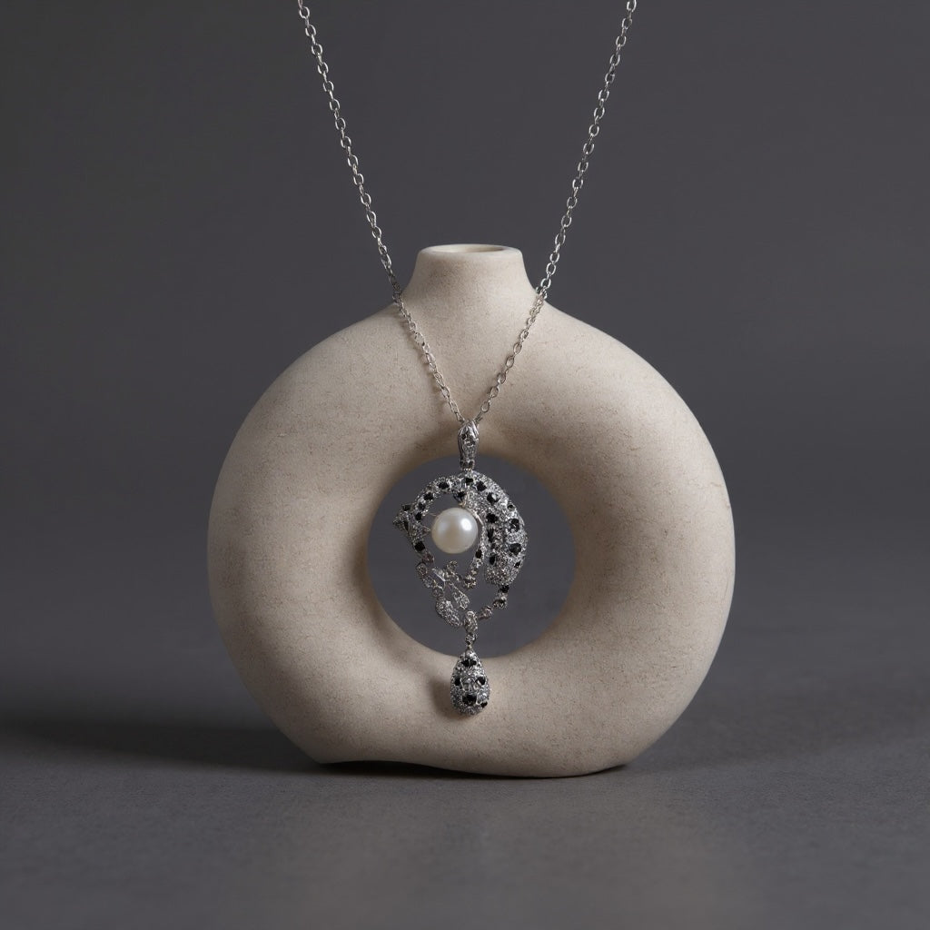 The Duchess’s Pearl Brooch & Pendant by NINEMOO – product view 7