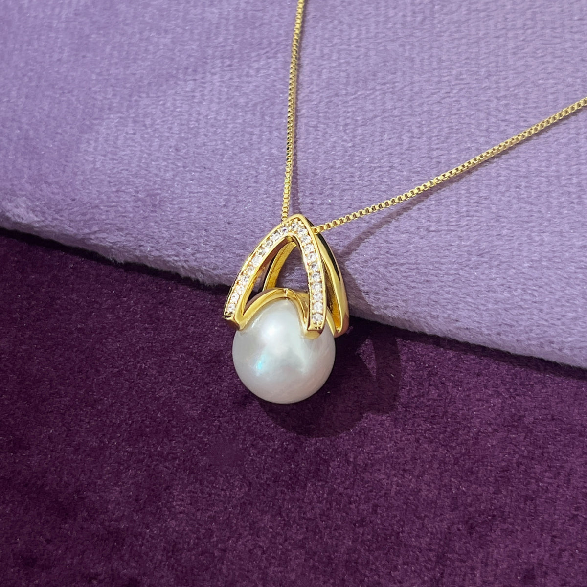Arché Pearl Necklace by NINEMOO – product view 4