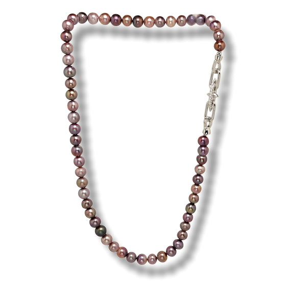 Velours Nocturne Lueur d’Opale Necklace by NINEMOO – product view 5