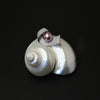 Violet Orbit Brooch by NINEMOO – detail view