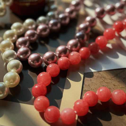 Royal Red Jasper Cascade Necklace