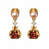 Matching pomegranate pearl earrings – sold separately