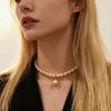Belle Bow Signature Pearl Necklace