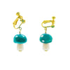 Mushrooms Hoops Earring &Ear Clips
