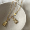 Duo Golden Bear Necklaces