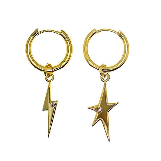 Star Lightning Earrings and Necklaces