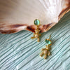 Opal Bear Stud Earrings