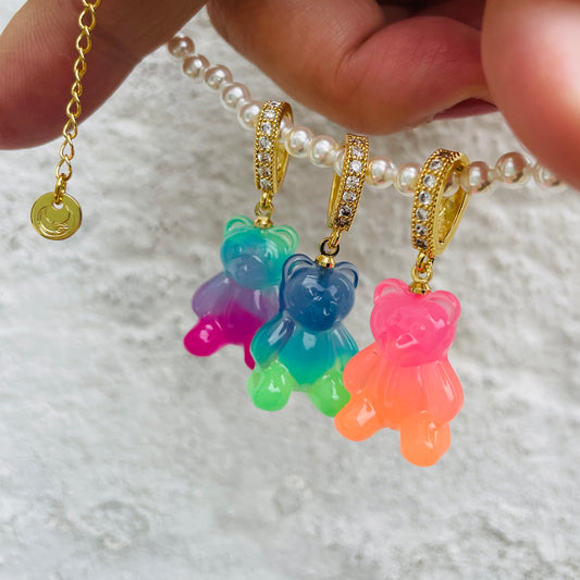 Colourful Gummy Bear Pendant