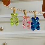 Shell Bead Necklace And Gummy Bear Pendant